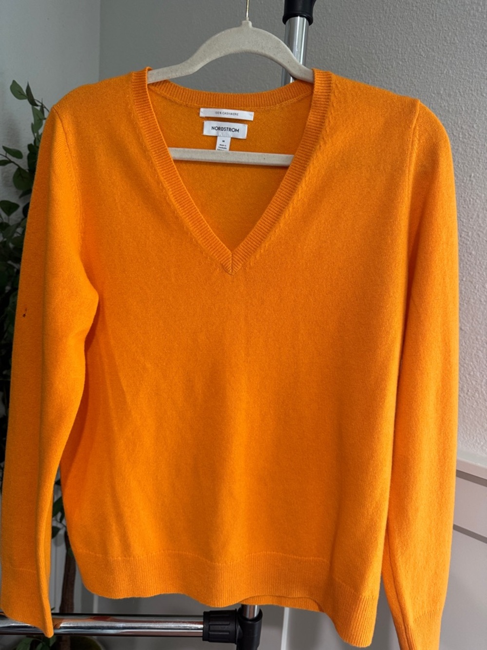 Nordstrom 100% cashmere V-Neck Sweater